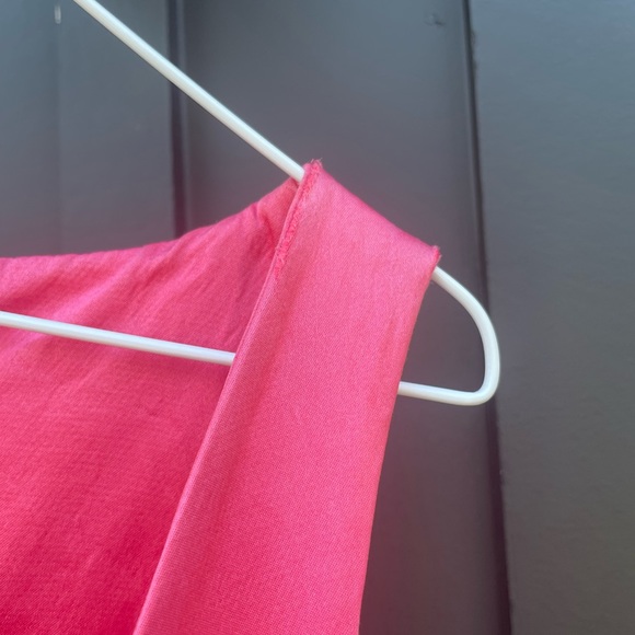 Vintage 90's Fitted Satin Hourglass Dress- Barbie, Size 4-6 - Picture 10 of 11